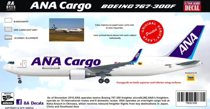 ANA CARGO 767-300F 8aDecs -7909-508-144