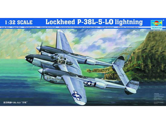 Lockheed P-38L-5-LO lightning Trumpeter 02227