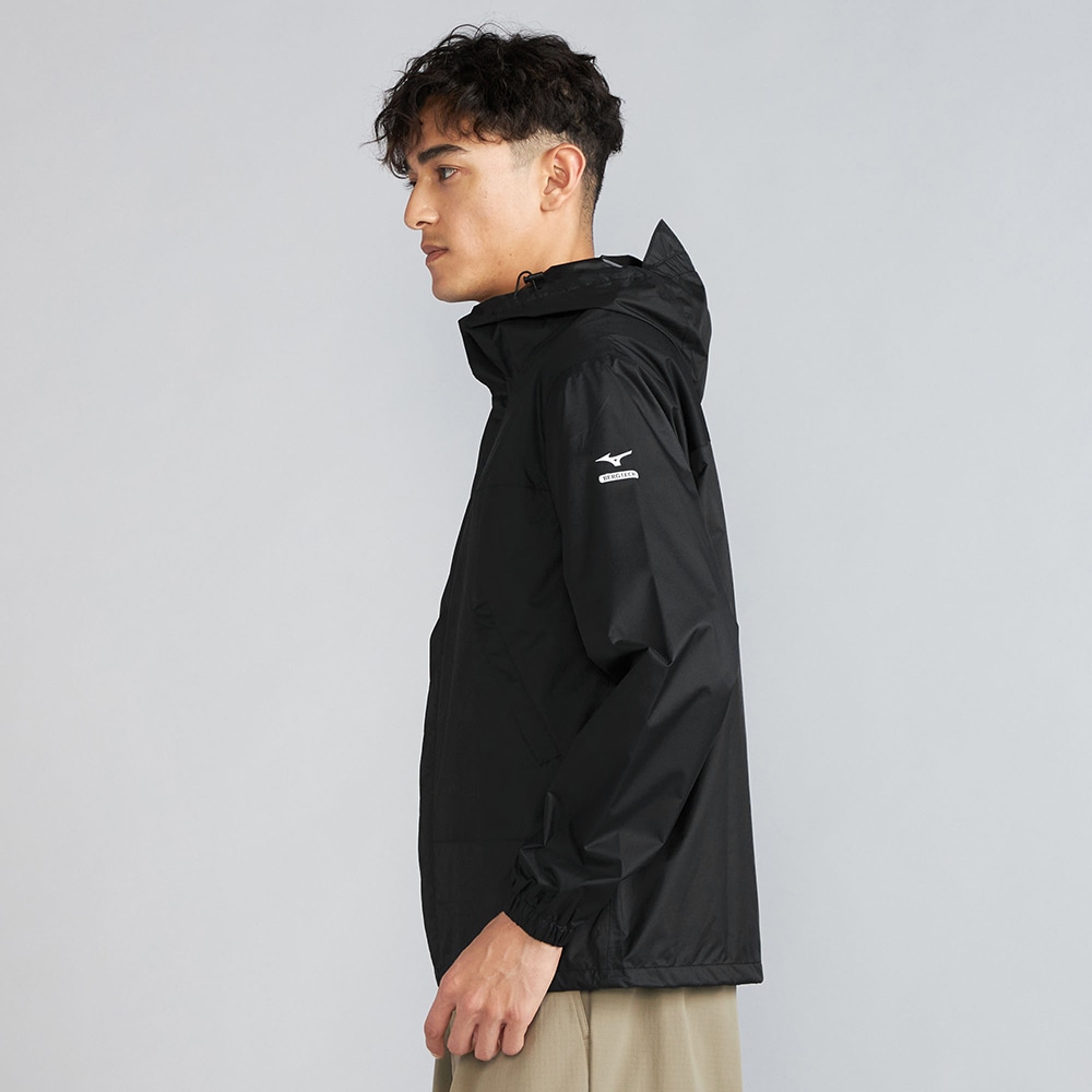 耐水素材】ベルグテックアクアブロックレインジャケット(防水／収納袋