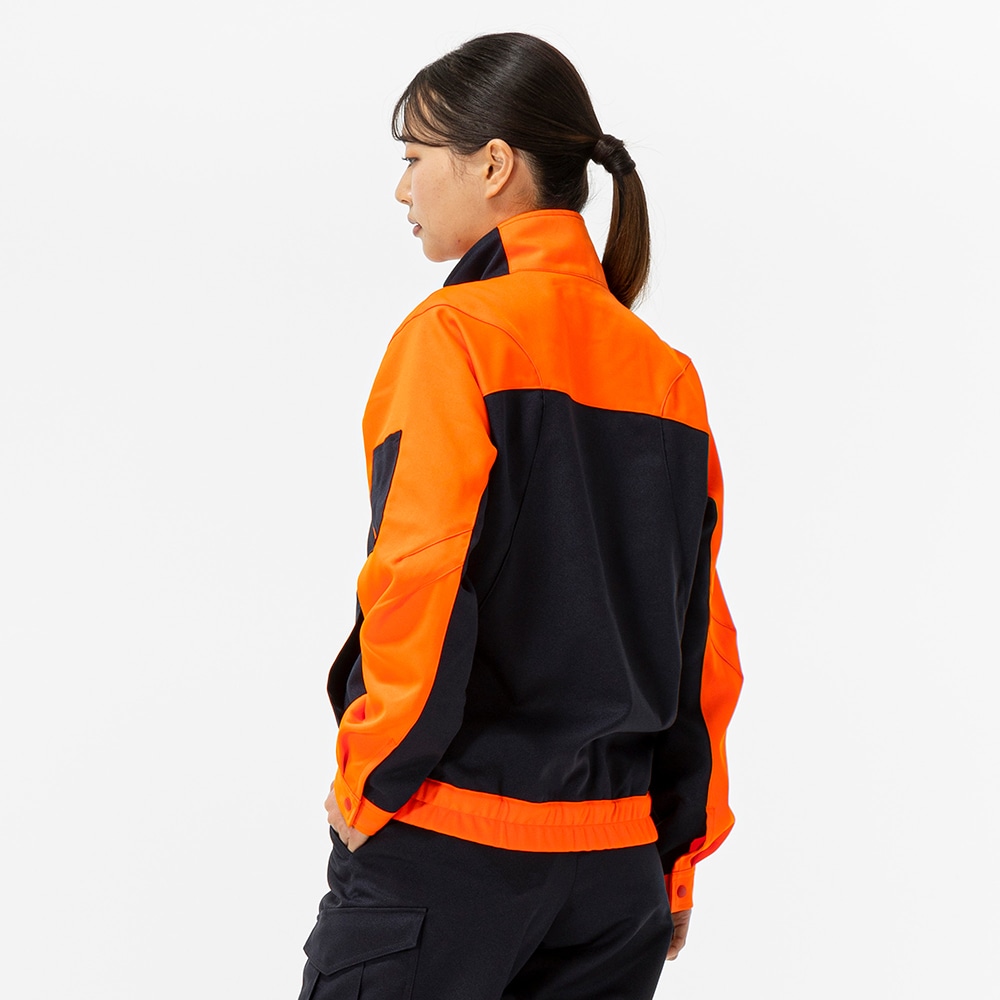 ワークジャケット ストレッチ(ネーム刺繍対応／制電／エコ素材