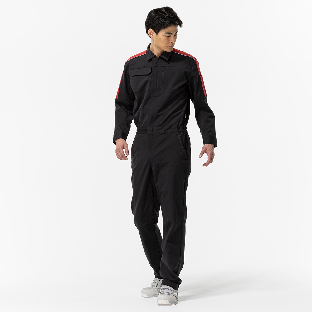 ストレッチつなぎ(制電)|F2JK1581|ウエア|ワーキング用品|ミズノ公式