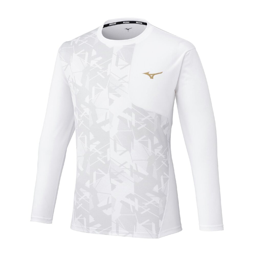 ゲームシャツ(長袖／ラケットスポーツ)|62JAC540|ウエア|テニス|ミズノ