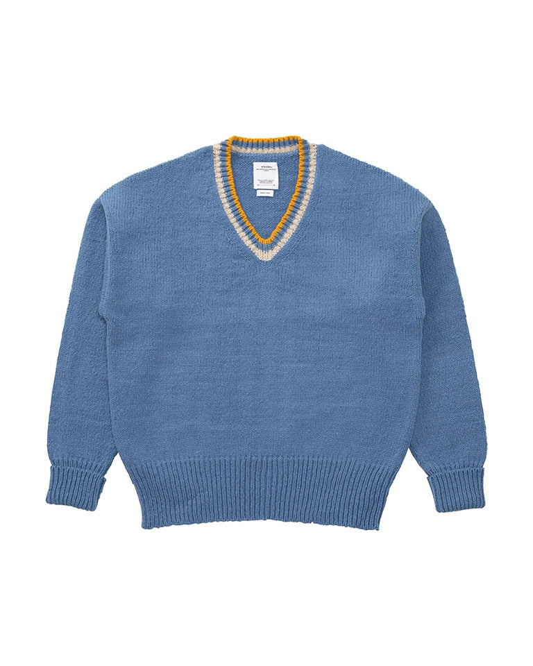 visvim 25AW COLLEGE V-NECK KNIT – Vintage Concept Store