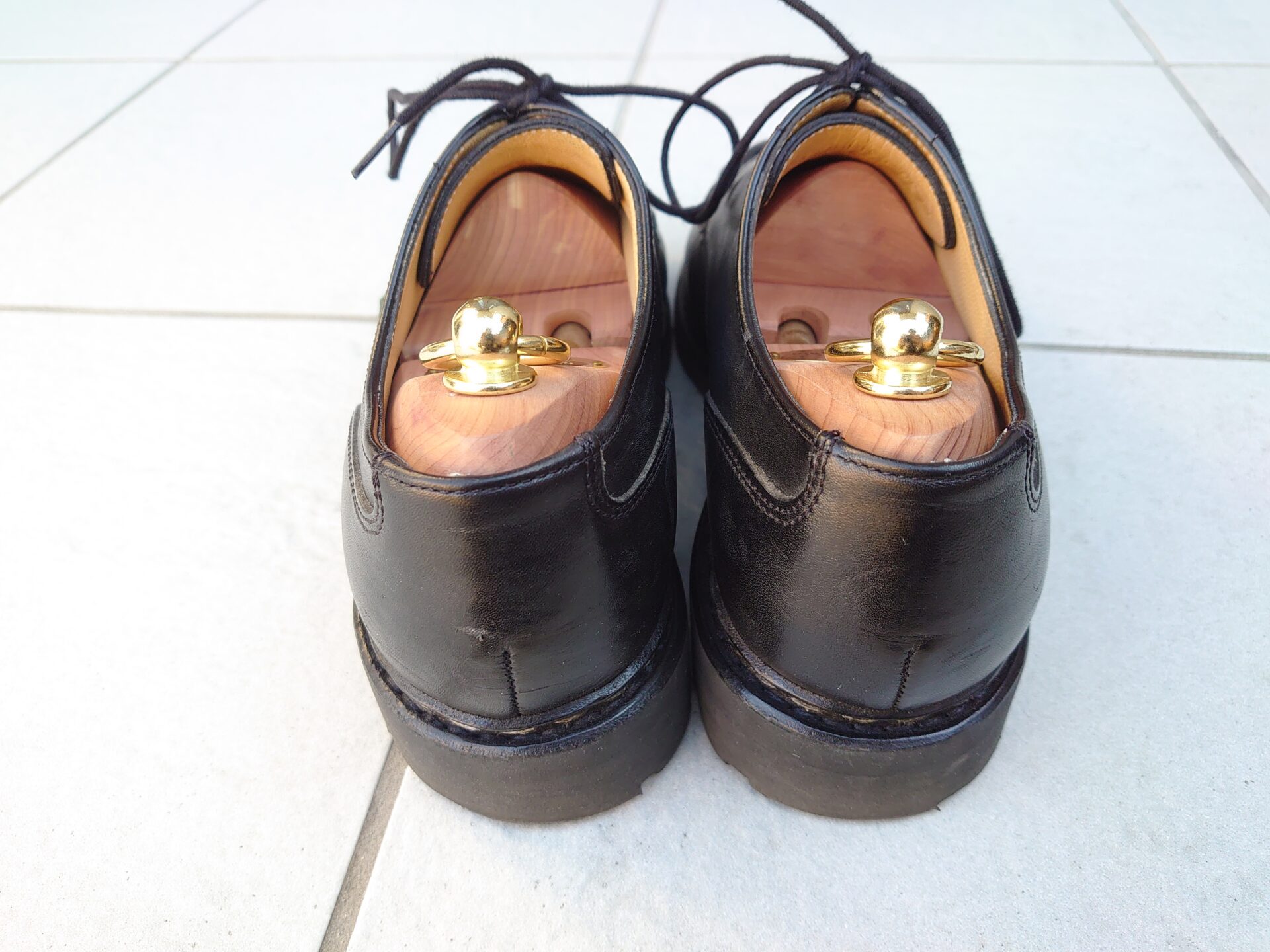 パラブーツ】シャンボードのサイズ感・経年変化レビュー!特徴やモカ