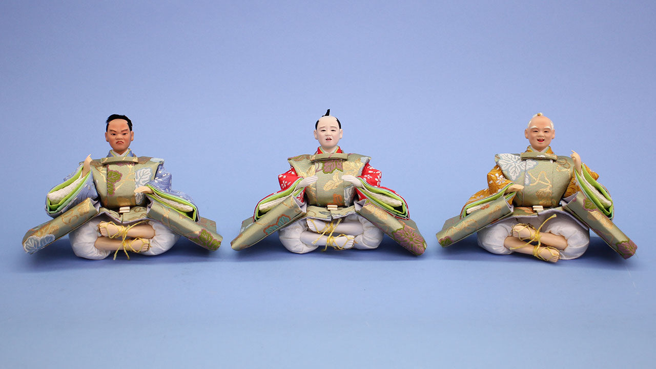 雛人形衣装着：五人囃子、随身、三人仕丁の単品販売 – 寿鳳人形の東芸