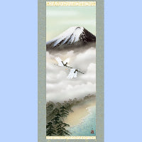 掛け軸 山水画 – 寿鳳人形の東芸