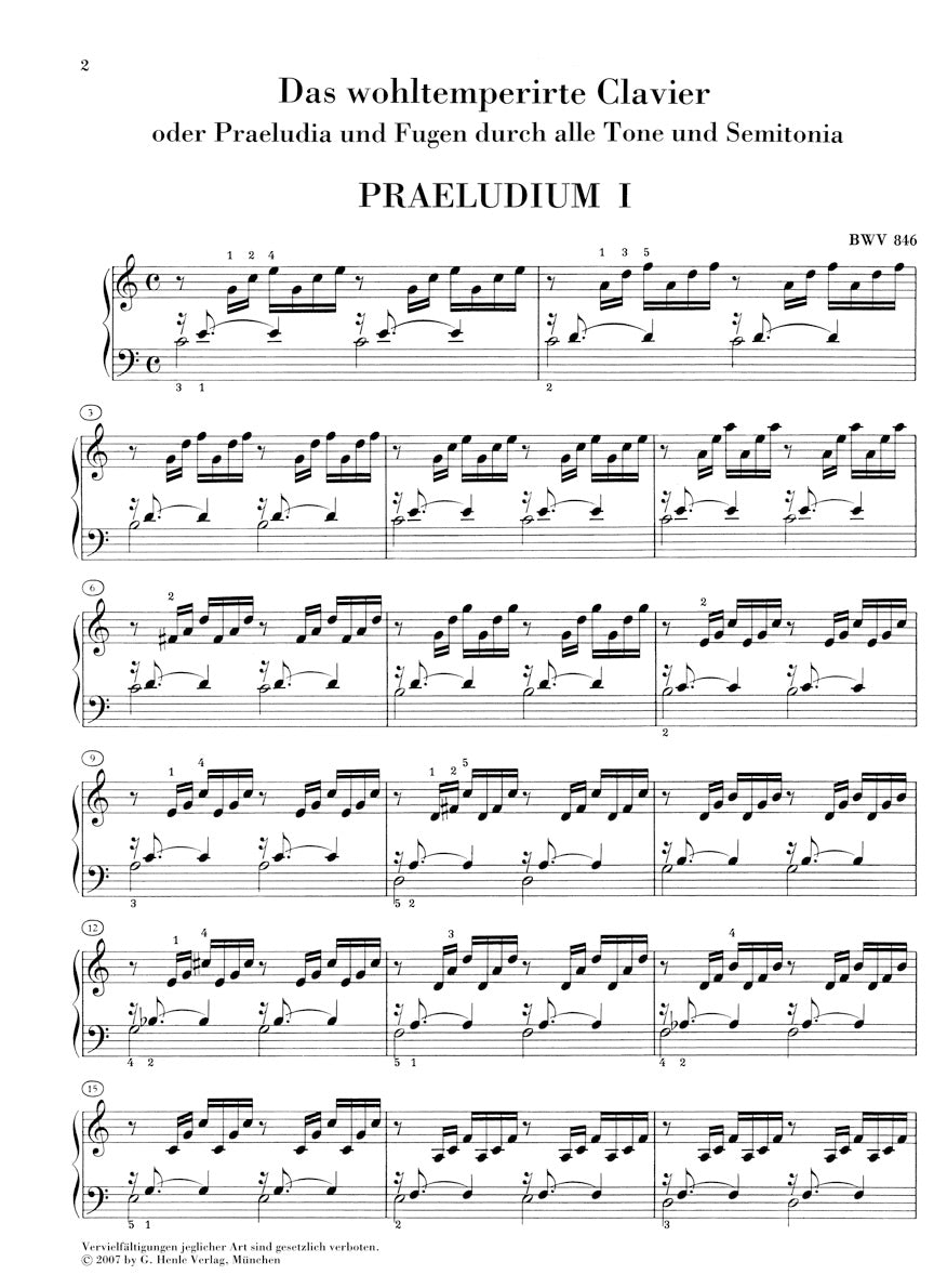 ルイス・ティリー／BACH LE CLAVIER BIEN TEMPERE The Well-Tempered