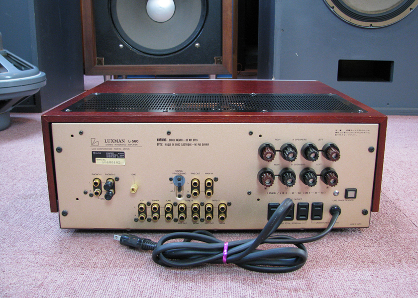 LUXMAN L-560 プリメインアンプ - 中古オーディオの販売や買取なら