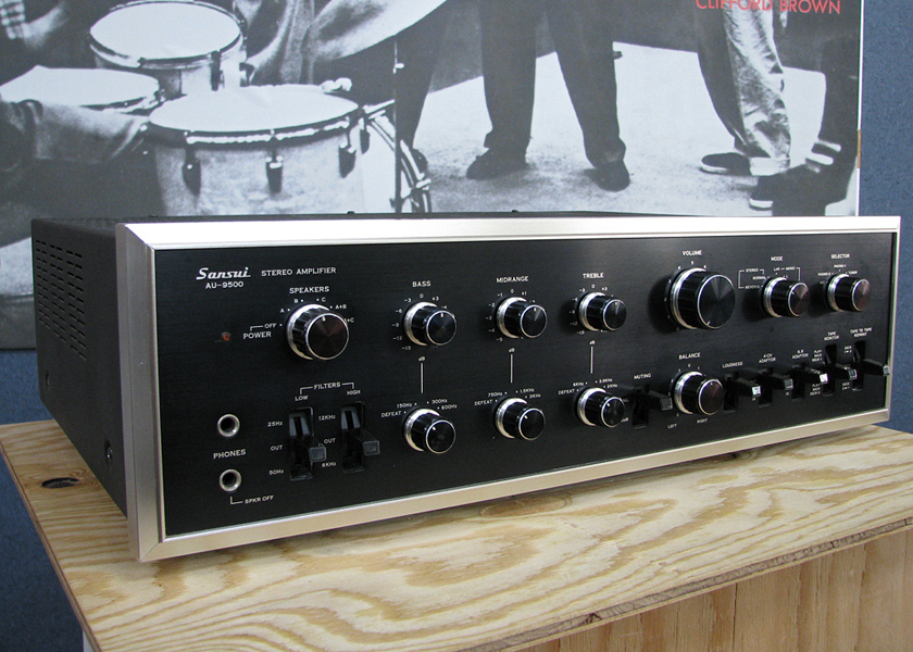 SANSUI サンスイ/AU-9500 プリメインアンプ - 中古オーディオの販売や