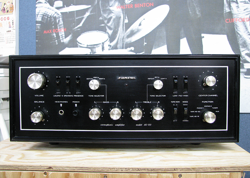 SANSUI(サンスイ) AU-111 真空管プリメインアンプ - 中古オーディオの