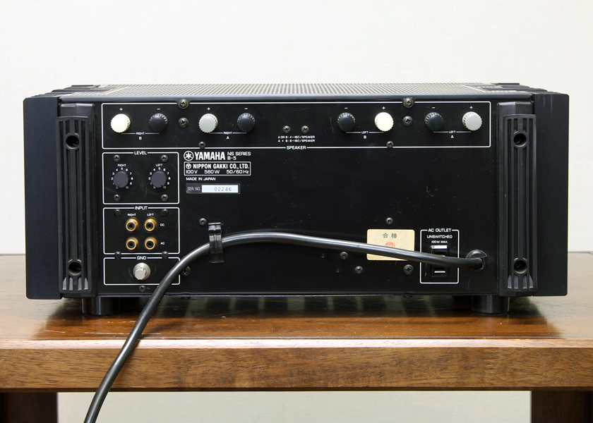 YAMAHA B-5 ステレオパワーアンプ - 中古オーディオの販売や買取なら