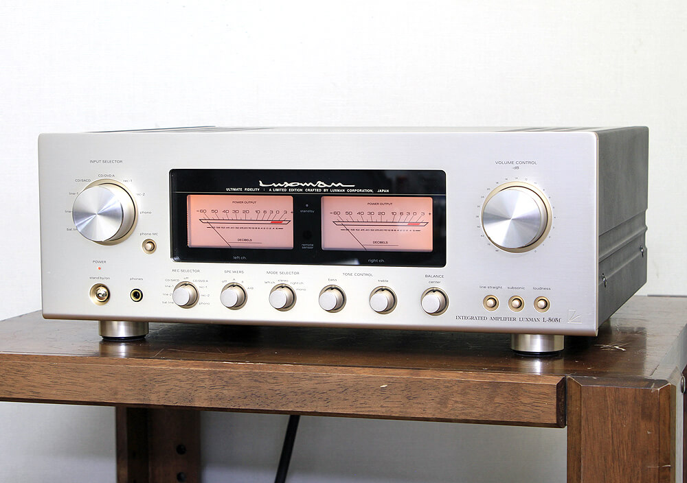 LUXMAN ラックスマン L-505f プリメインアンプ - 中古オーディオの販売