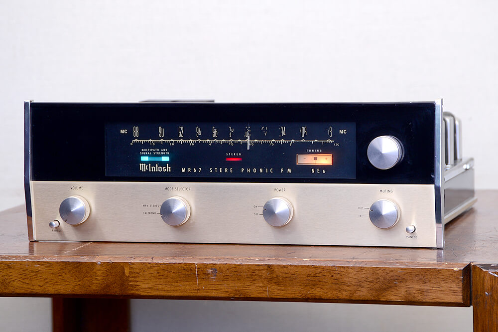 McIntosh MR67 真空管FMチューナー / 札幌の中古オーディオ・レコード