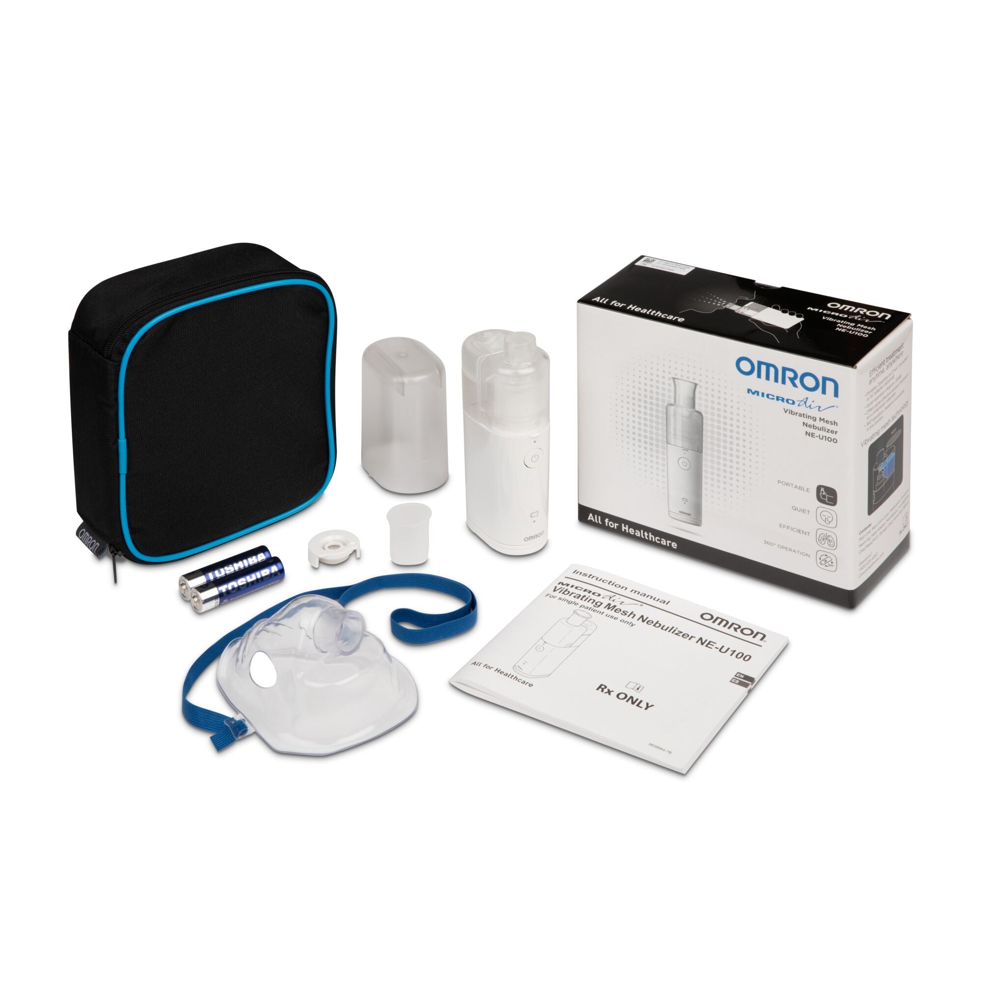 Omron Mesh Nebulizer NE-U100 - Just Nebulizers