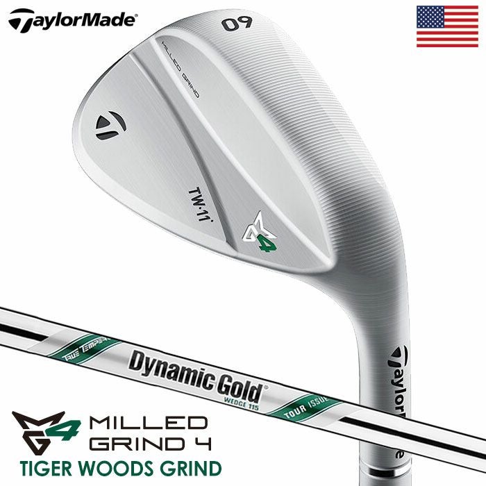 毎日発送】テーラーメイド MG4 TIGER WOODS GRIND WEDGE ミルド