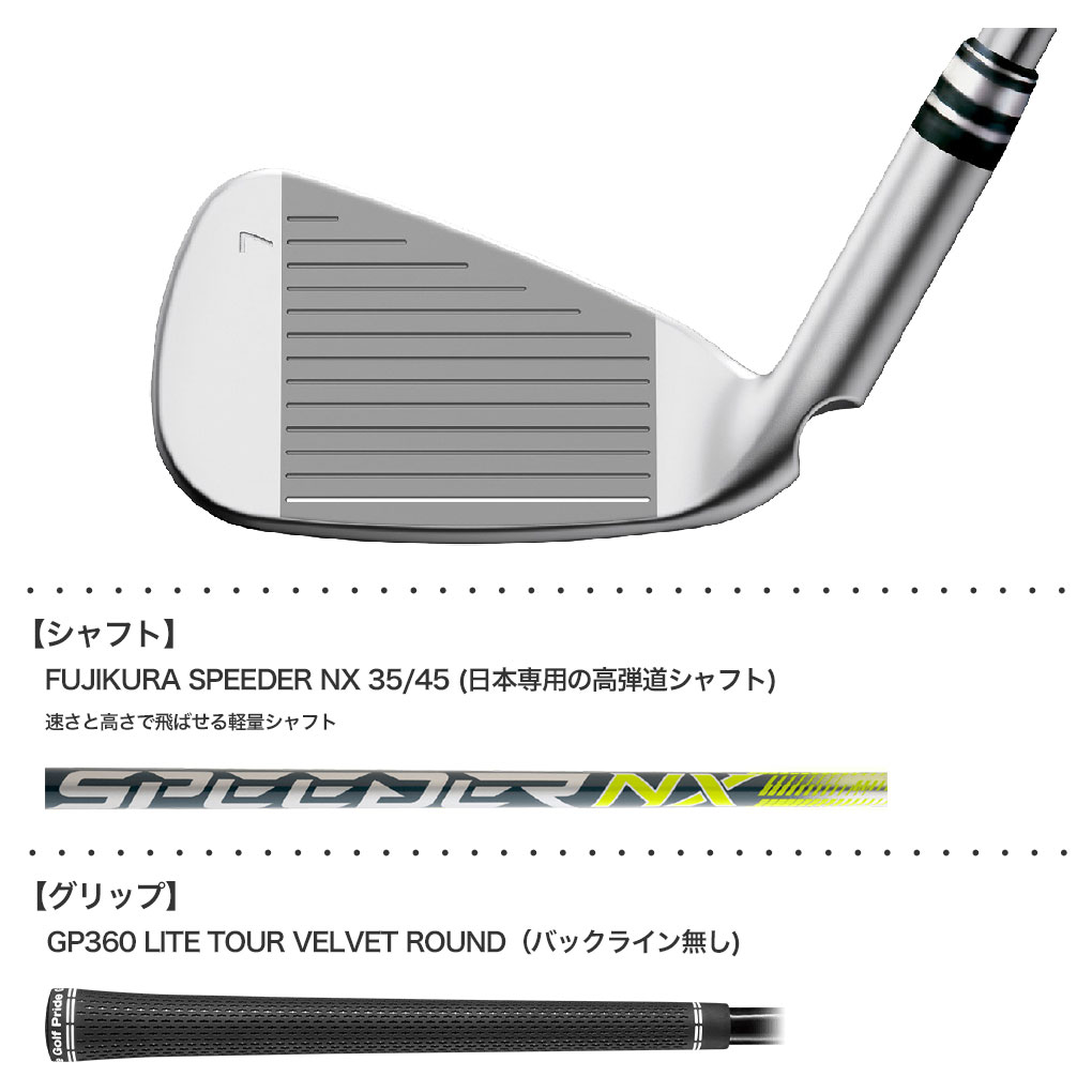 ピン PING G430 アイアン 6本セット(6I-9I,PW,45) メンズ SPEEDER NX