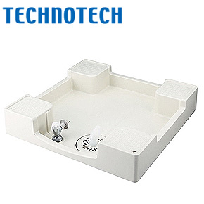 TPF640｜テクノテック洗濯機用防水パン[給水栓付][フォーセットパン]