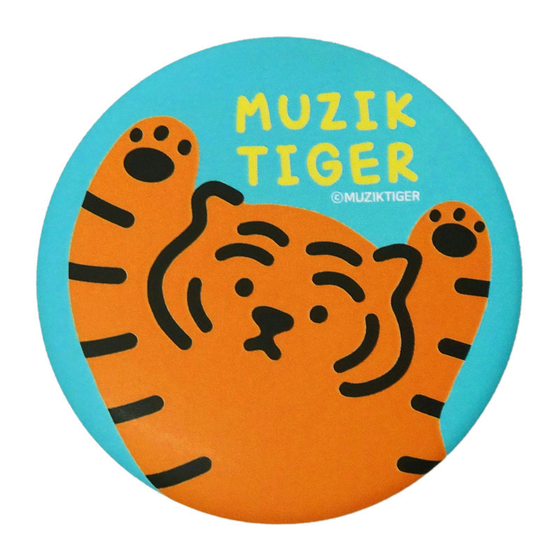 缶バッジ｜MUZIK TIGER [バンザイ] | 株式会社ケイカンパニー
