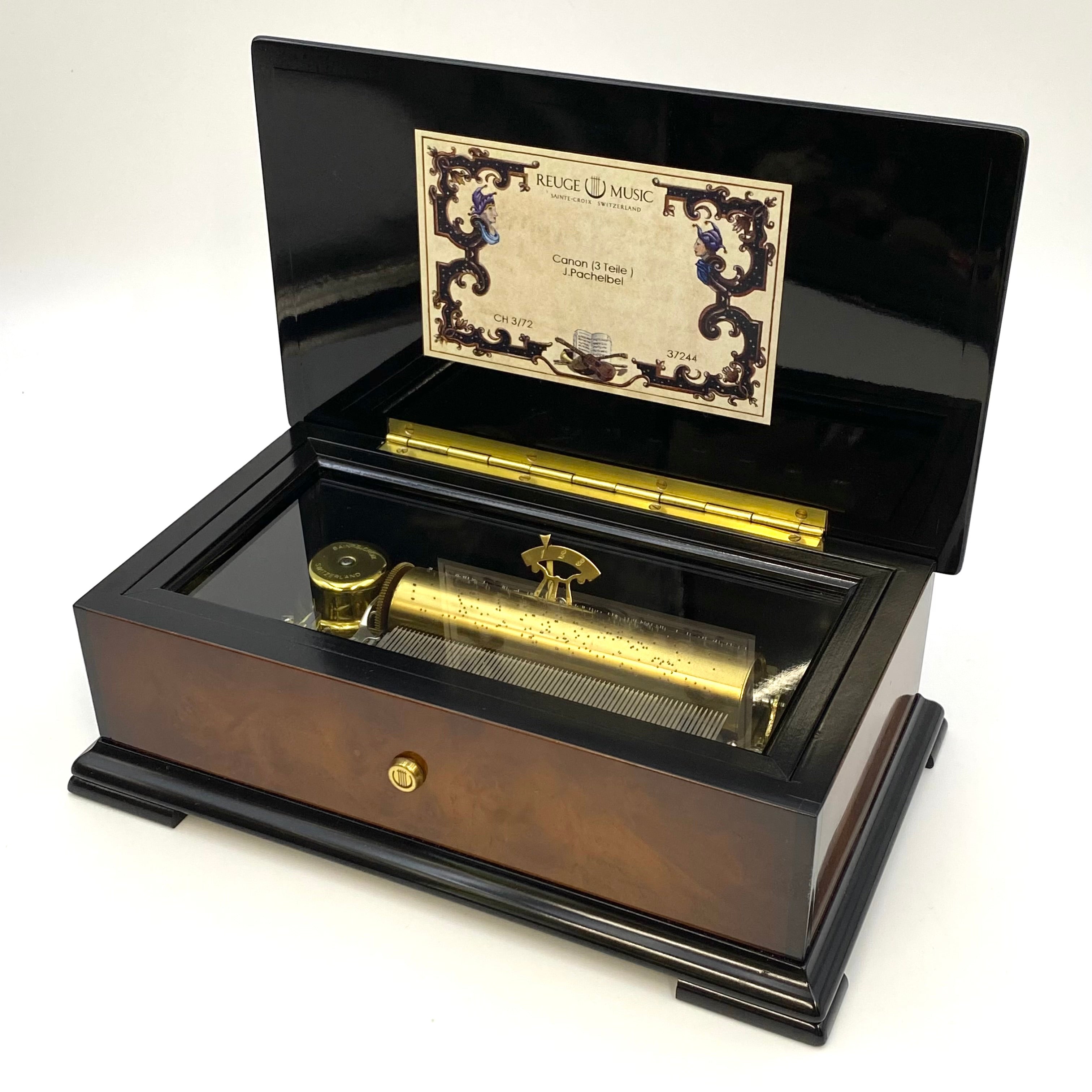 送料無料】REUGE（リュージュ）72弁 オルゴール カノン 3パート J