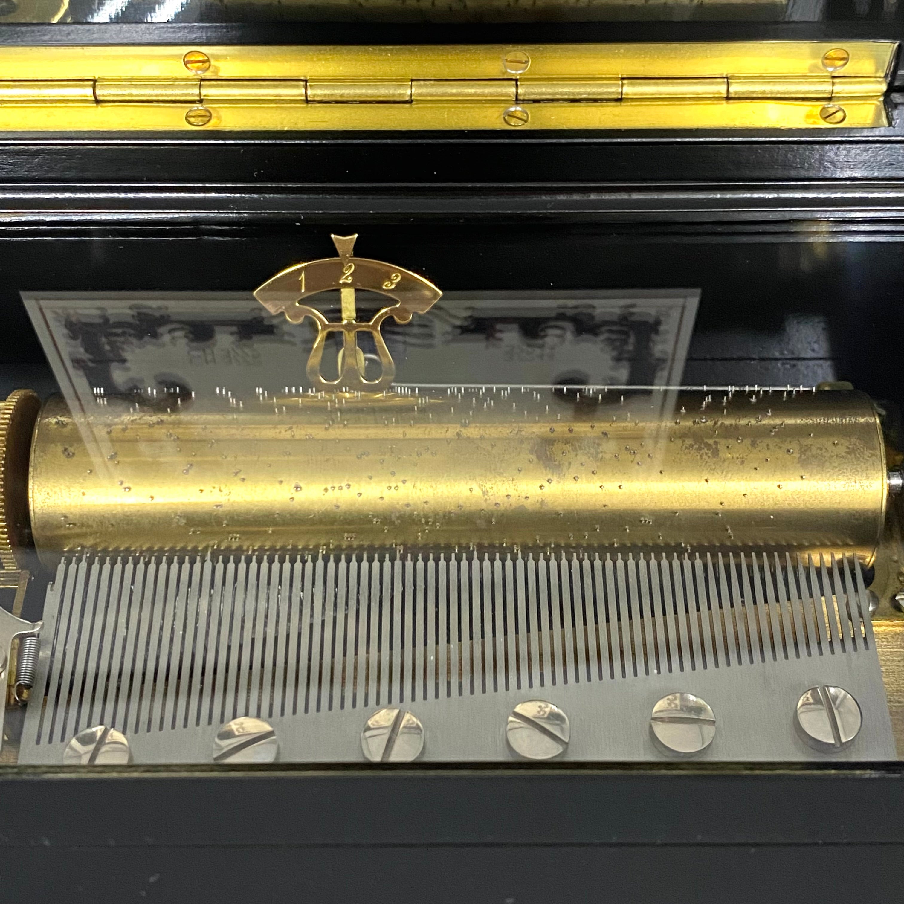 送料無料】REUGE（リュージュ）72弁 オルゴール カノン 3パート J