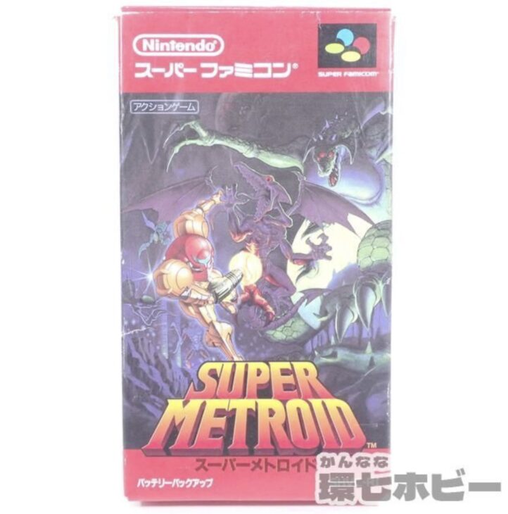 SFC】任天堂 スーパーメトロイド 箱・説明書あり スーパーファミコン