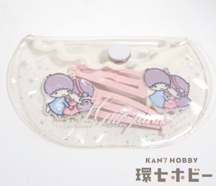 1976年 サンリオ キキララ リトルツインスターズ ピン留め ヘアピン