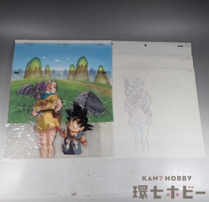 劇場版 ドラゴンボール 最強への道 孫悟空 ブルマ セル画 動画