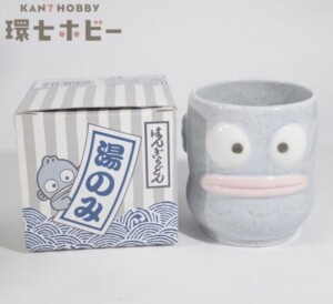 1985年 サンリオ ハンギョドン 忍者もんじゃ 招き猫 超金箱 陶器製