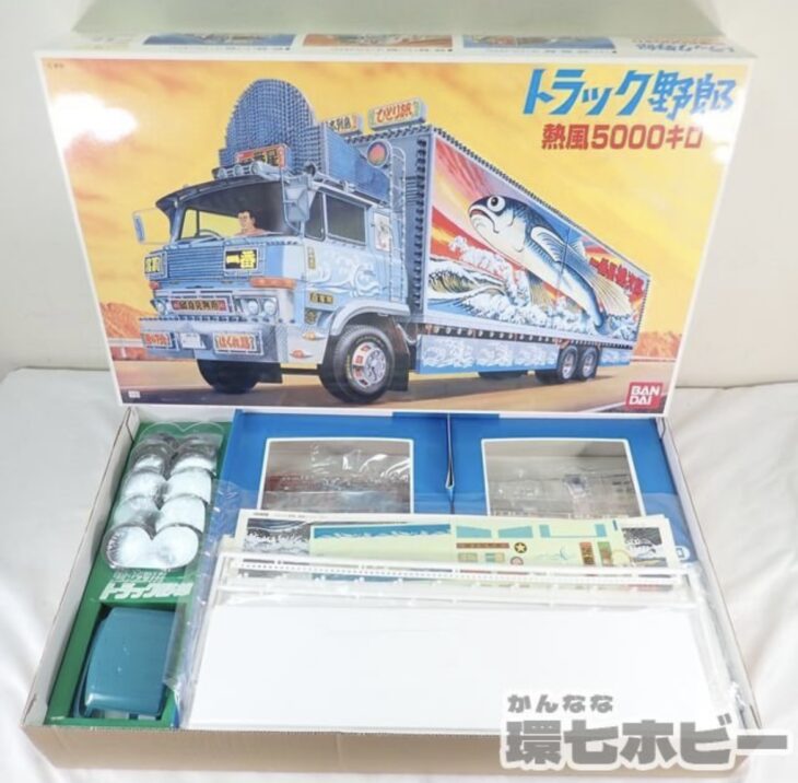バンダイ 1/20 トラック野郎 熱風5000キロ ディスプレイモデル