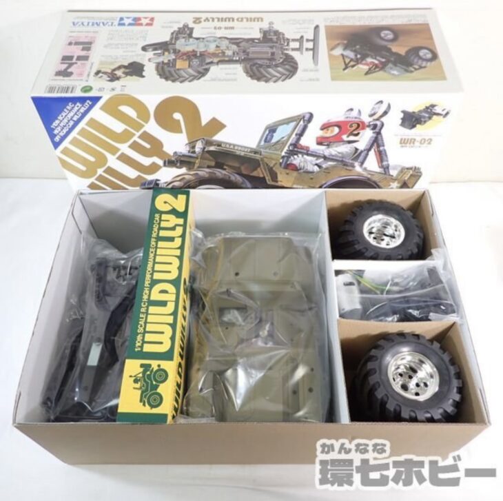 タミヤ 1/10 電動RCオフロードカー ワイルドウイリー2 未組立 ラジコン