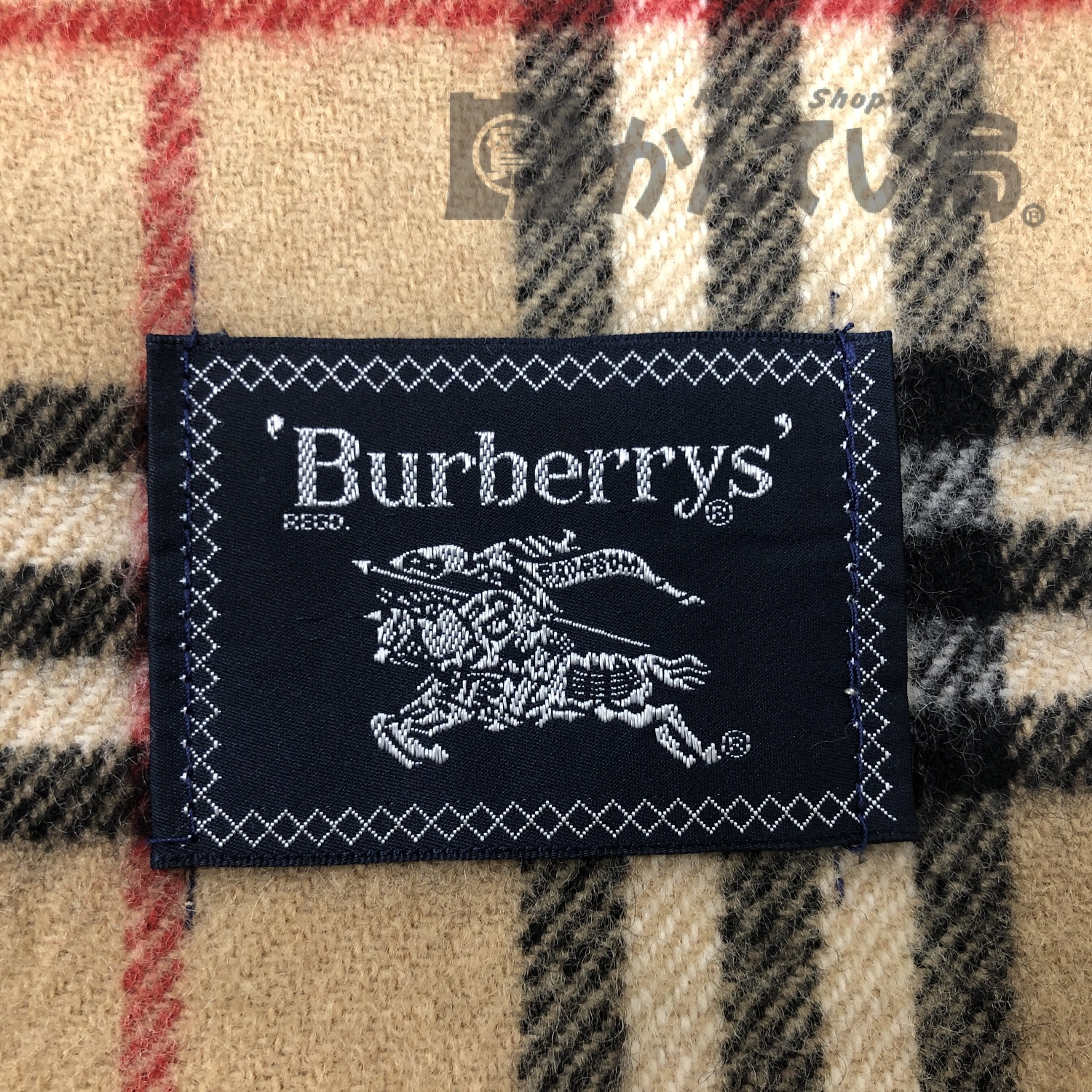 BURBERRY バーバリー ブランケットをお買取りさせていただきました