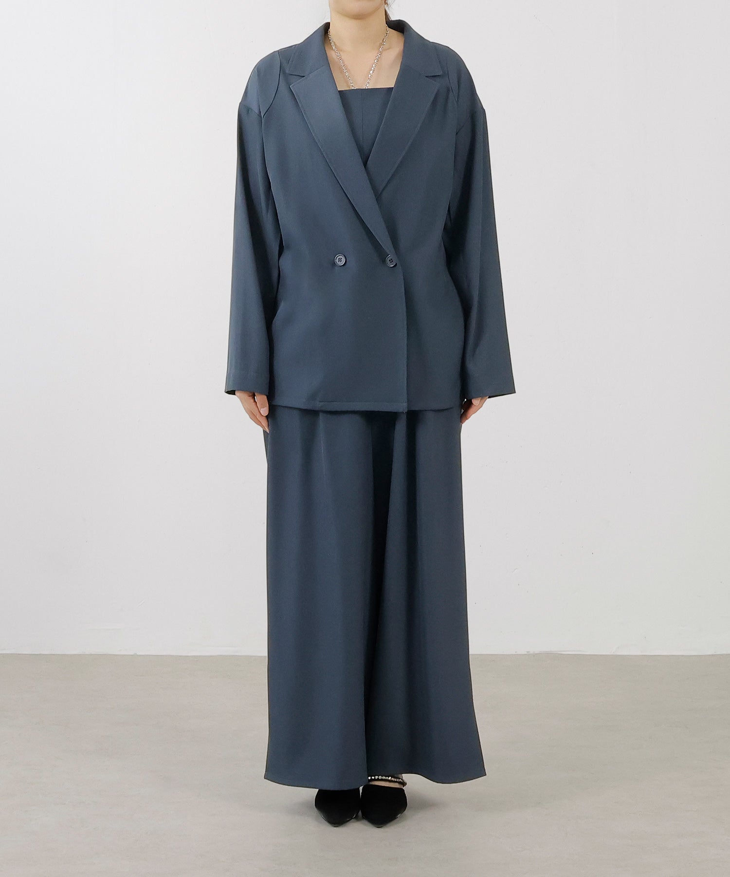 ジャケット セットアップ パンツドレス パーティー
