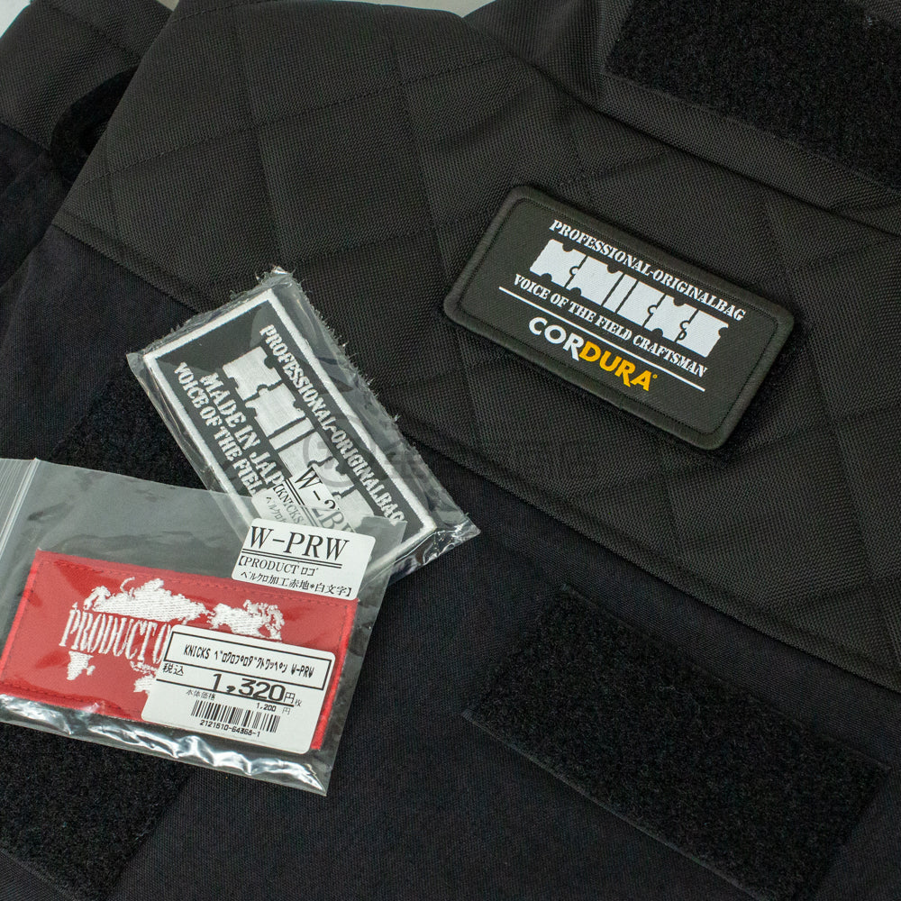 ニックス(KNICKS) コーデュラ 防寒ベスト ブラック/レッド 12504