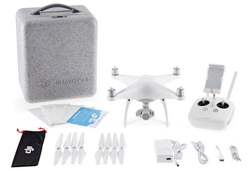 空撮ドローン「DJI Phantom 4」 通販 | カナマル産業株式会社