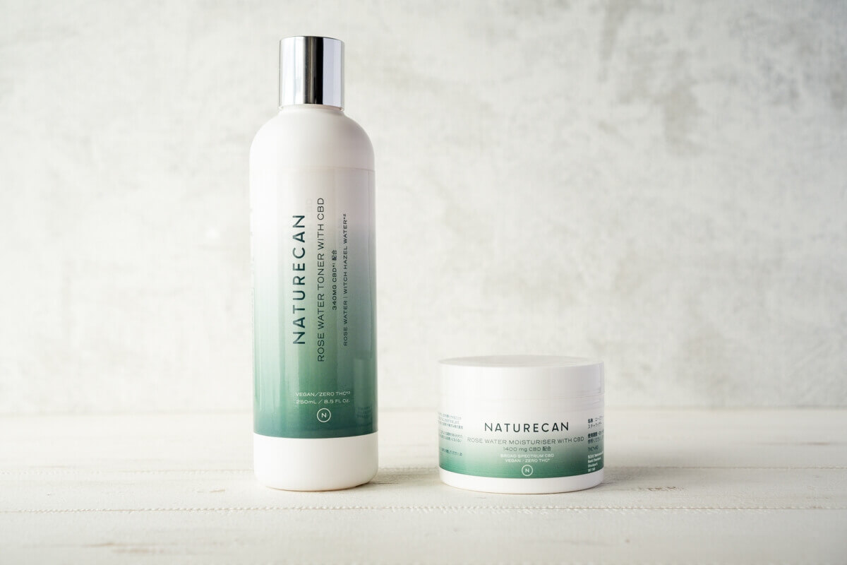 Naturecan CBD ローズウォーター化粧水 & モイスチャライザー レビュー