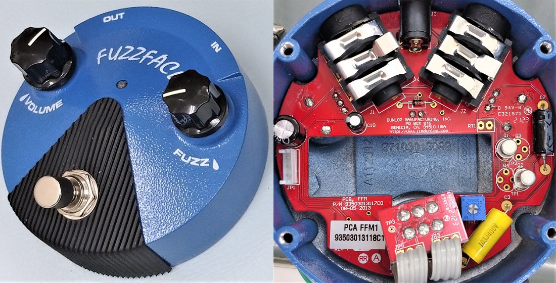 Jim Dunlop FFM1 SILICON FUZZ FACE MINI DISTORTION 解析