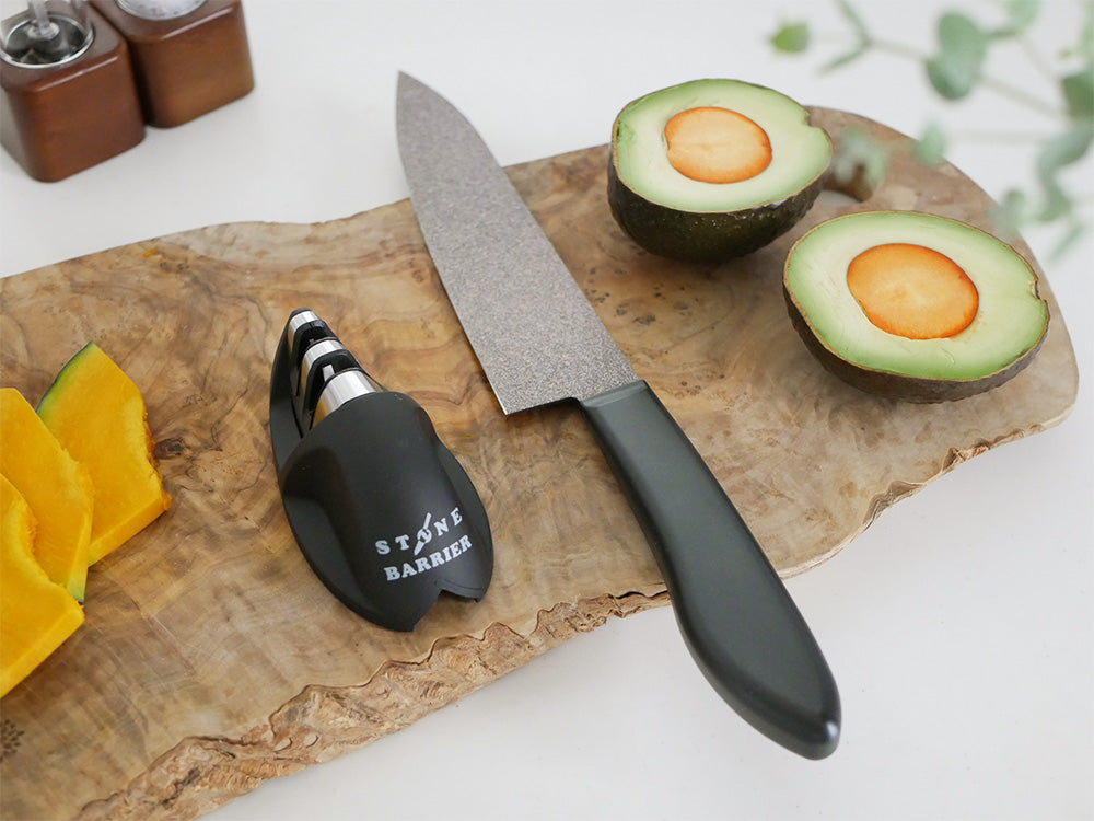 スーパーストーンバリア包丁&専用シャープナー – カチモ | カチある