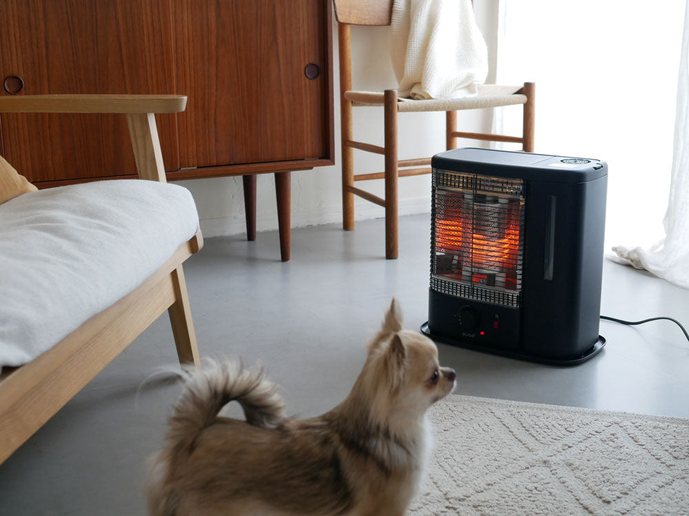 QUADS/クワッズ＞加湿機能付電気ストーブ WARMTH (ウォームス