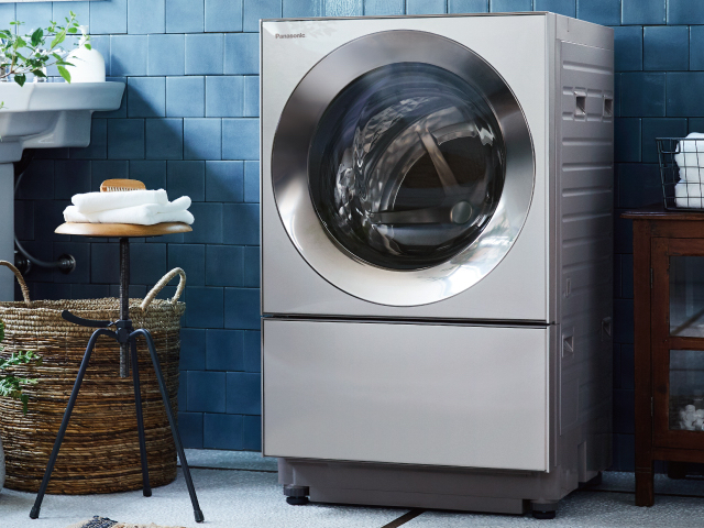 パナソニック、おしゃれ着の洗濯コースを拡充した、ななめドラム洗濯