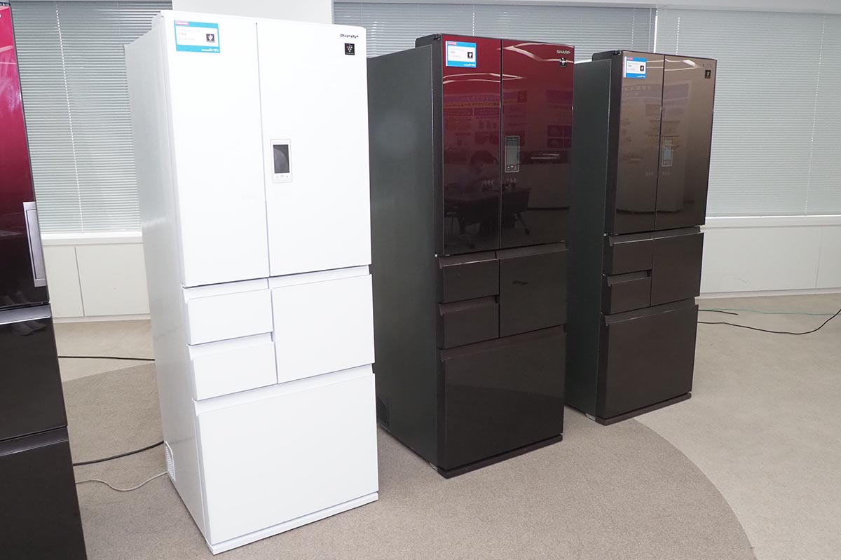 シャープ、スーパーの特売を献立に活かせる冷蔵庫。各室除菌