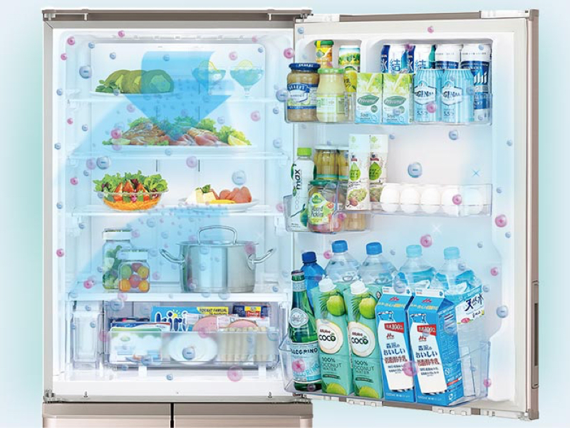 シャープ、プラズマクラスターで庫内を冷気除菌する冷蔵庫 - 家電 Watch