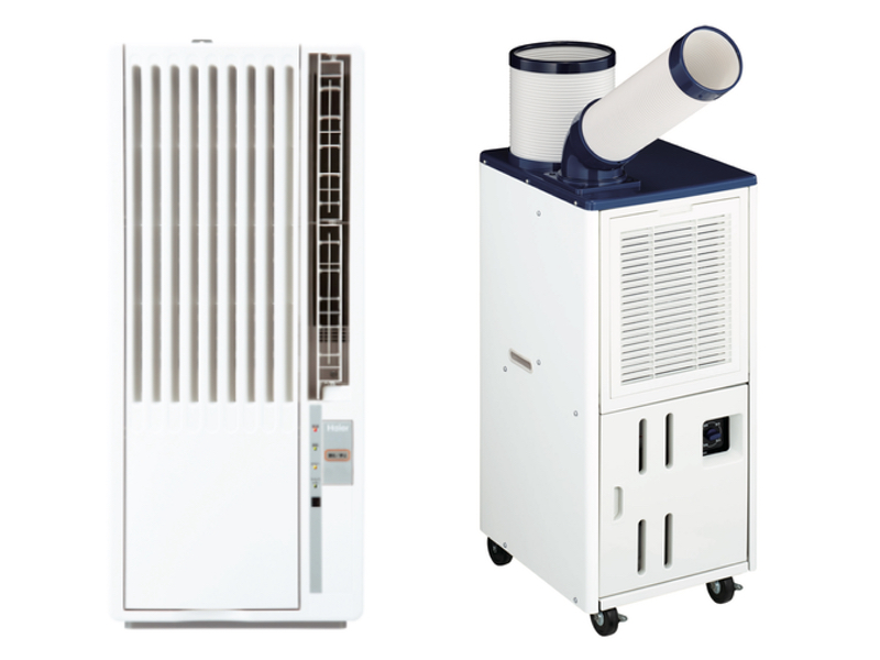 工事不要で置ける窓用エアコン＆床置型スポットクーラー - 家電 Watch