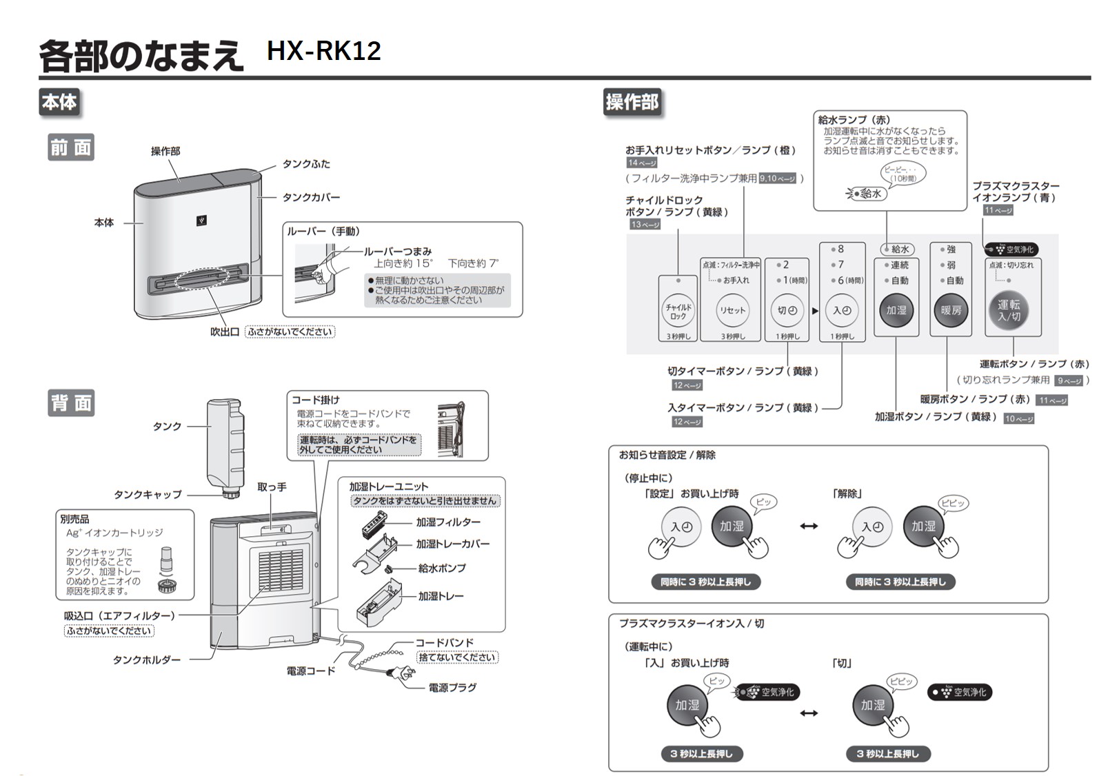 比較】HX-PK12とHX-RK12の違いを7つの特性別に徹底比較！シャープ