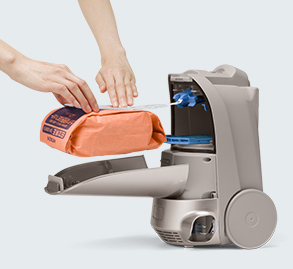 特長：使いやすい ： 紙パック式クリーナー CV-KP900L ： クリーナー