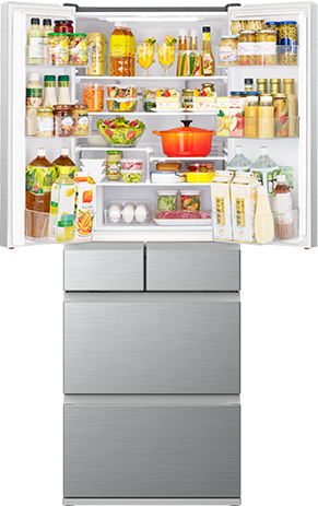 Hタイプ R-H54V ： 冷蔵庫 ： 日立の家電品