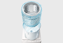 全自動洗濯機 ビートウォッシュ BW-X90G ： 洗濯機・衣類乾燥機