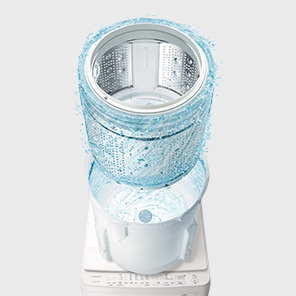 全自動洗濯機 ビートウォッシュ BW-X100F ： 洗濯機・衣類乾燥機