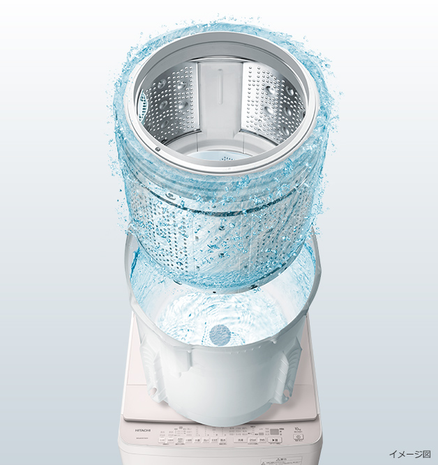 特長：自動おそうじ ： 全自動洗濯機 ビートウォッシュ BW-X90H