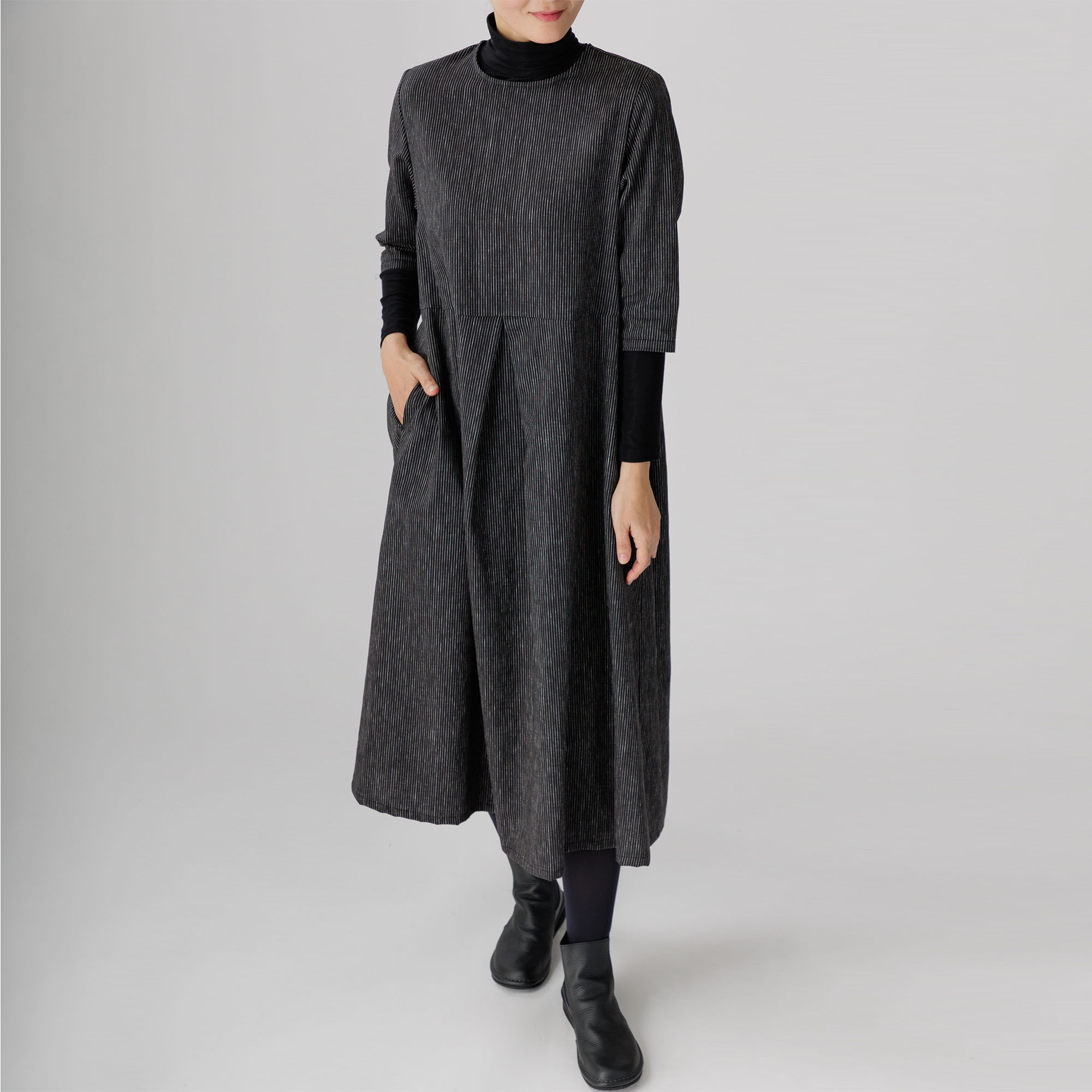 ヘリンボーンストライプワンピース 623-02 Series | かぐらやONLINE SHOP