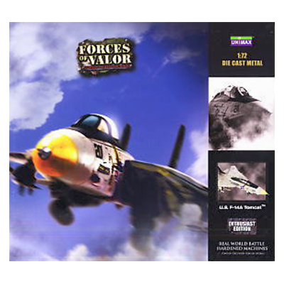 参考価格】UNIMAX 1/72 U.S. F-14A トムキャット VF-41 Black Aces